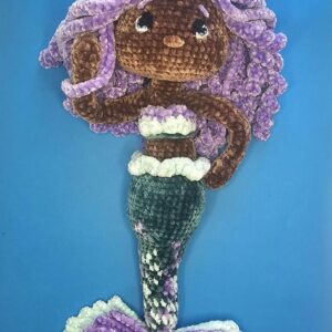 Poseable Crochet Mermaid Doll