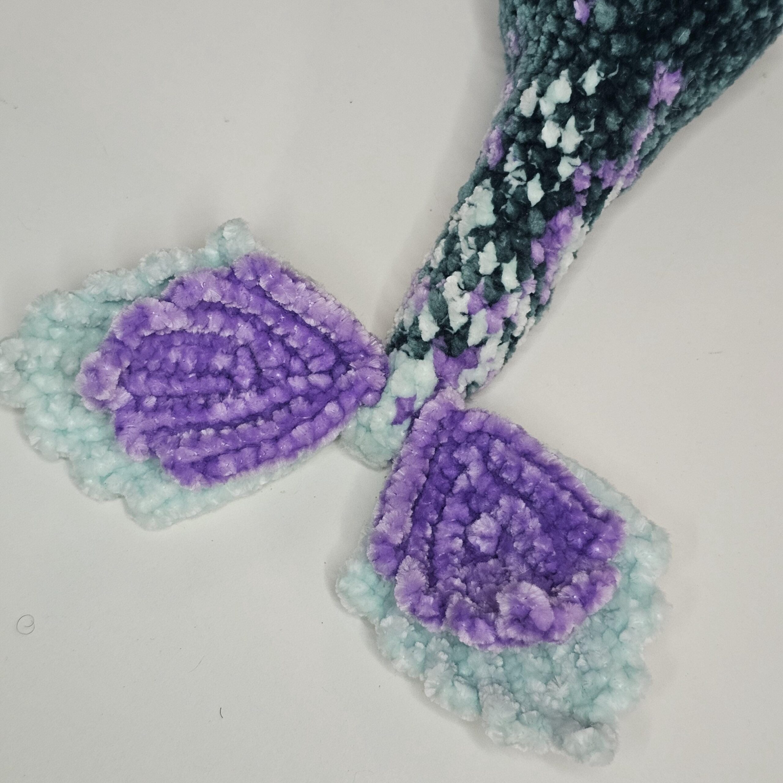 Poseable Crochet Mermaid Doll - Image 8