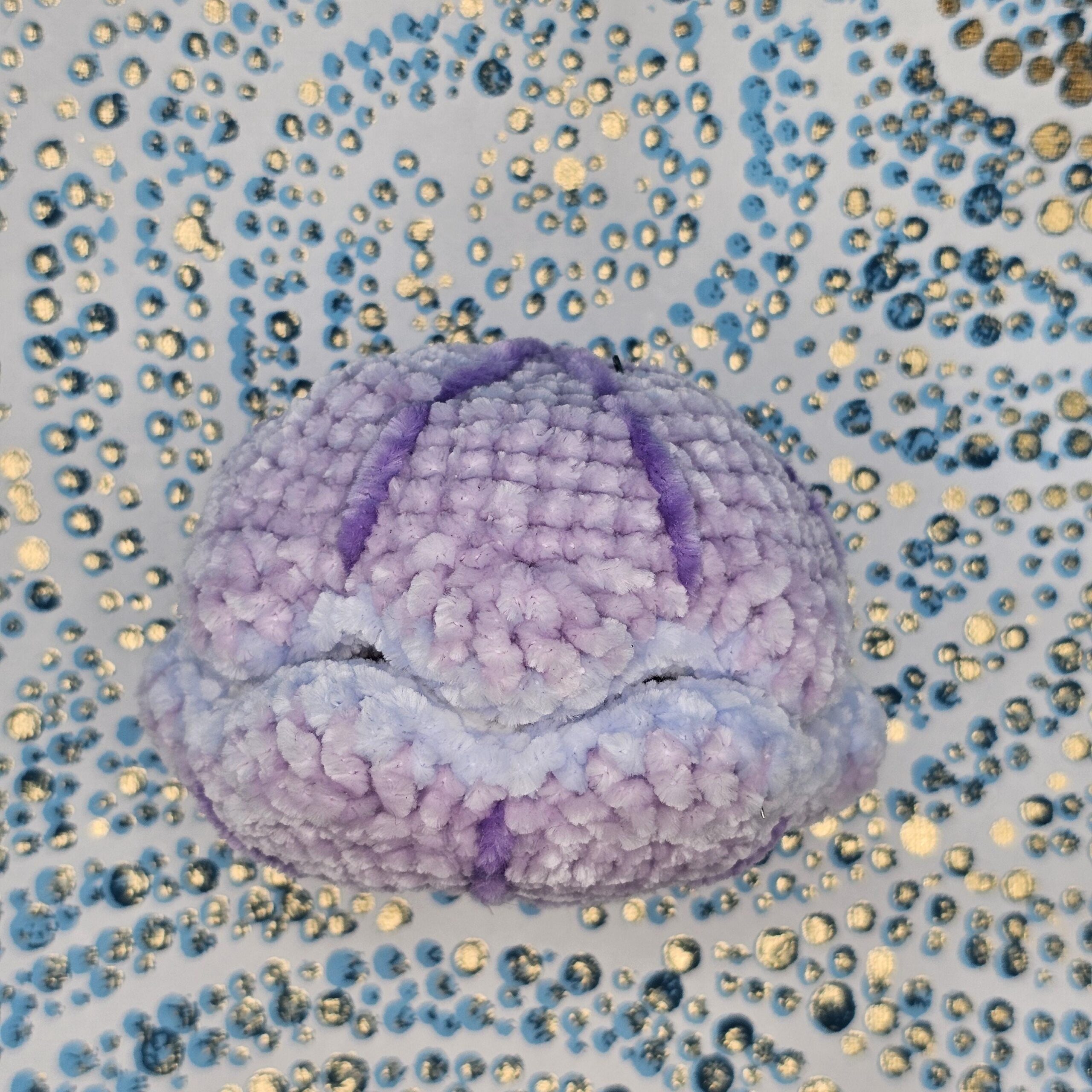 Crochet Seashell Plush Decor – Amigurumi Ocean Spirit Doll - Image 6
