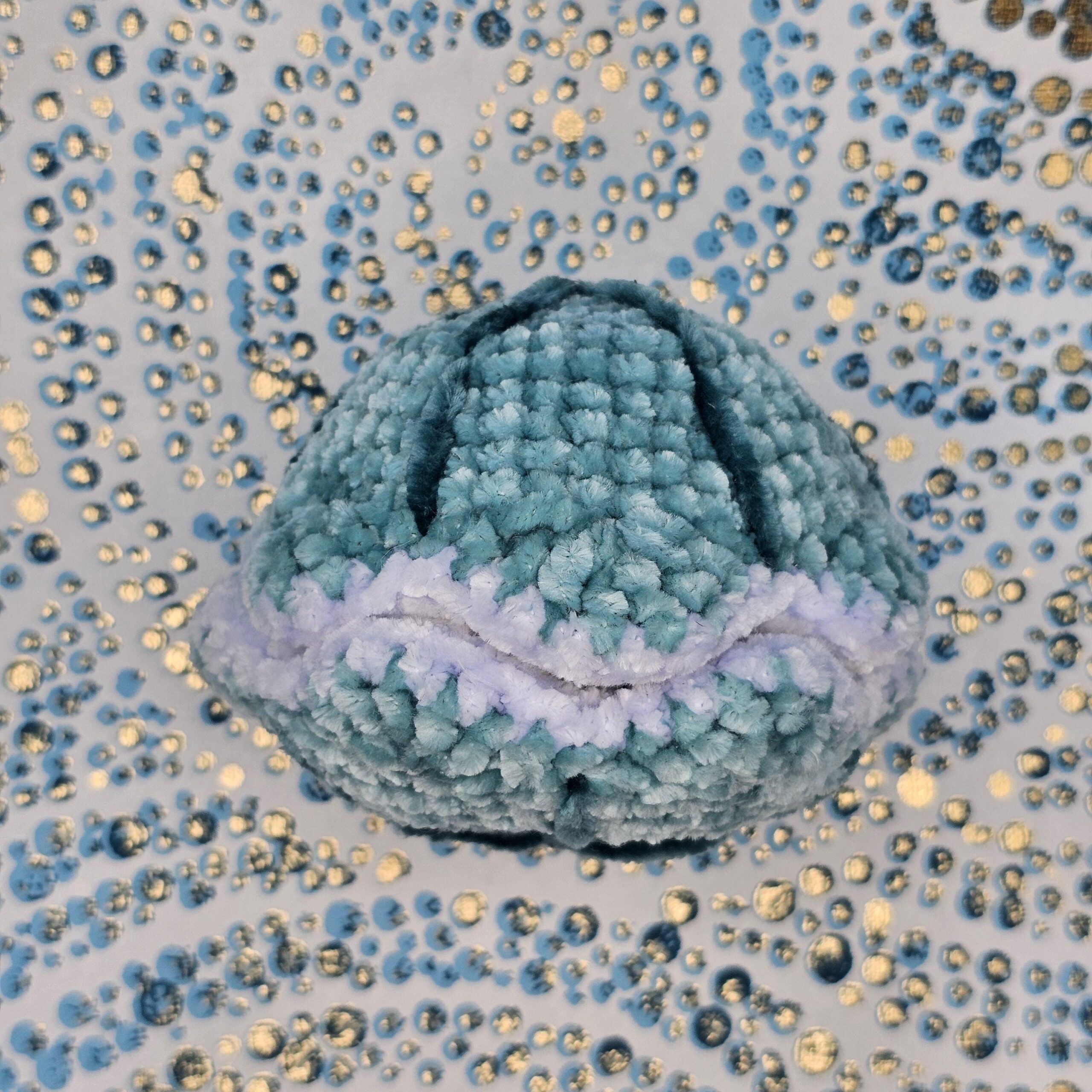 Crochet Seashell Plush & Scallop Keychain Bundle - Image 5