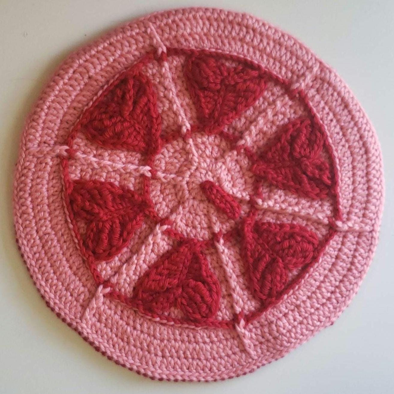 Sweetheart Beret Crochet Pattern - Image 2