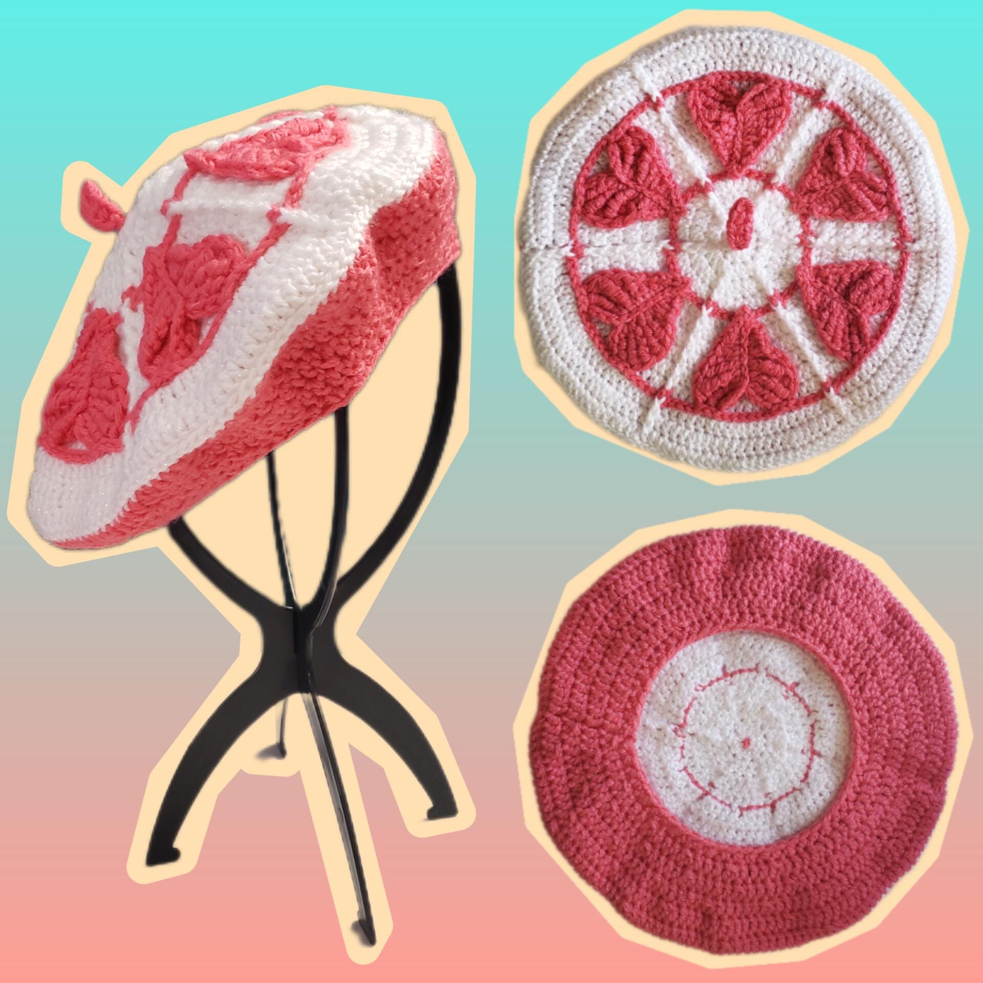 Sweetheart Beret Crochet Pattern - Image 7